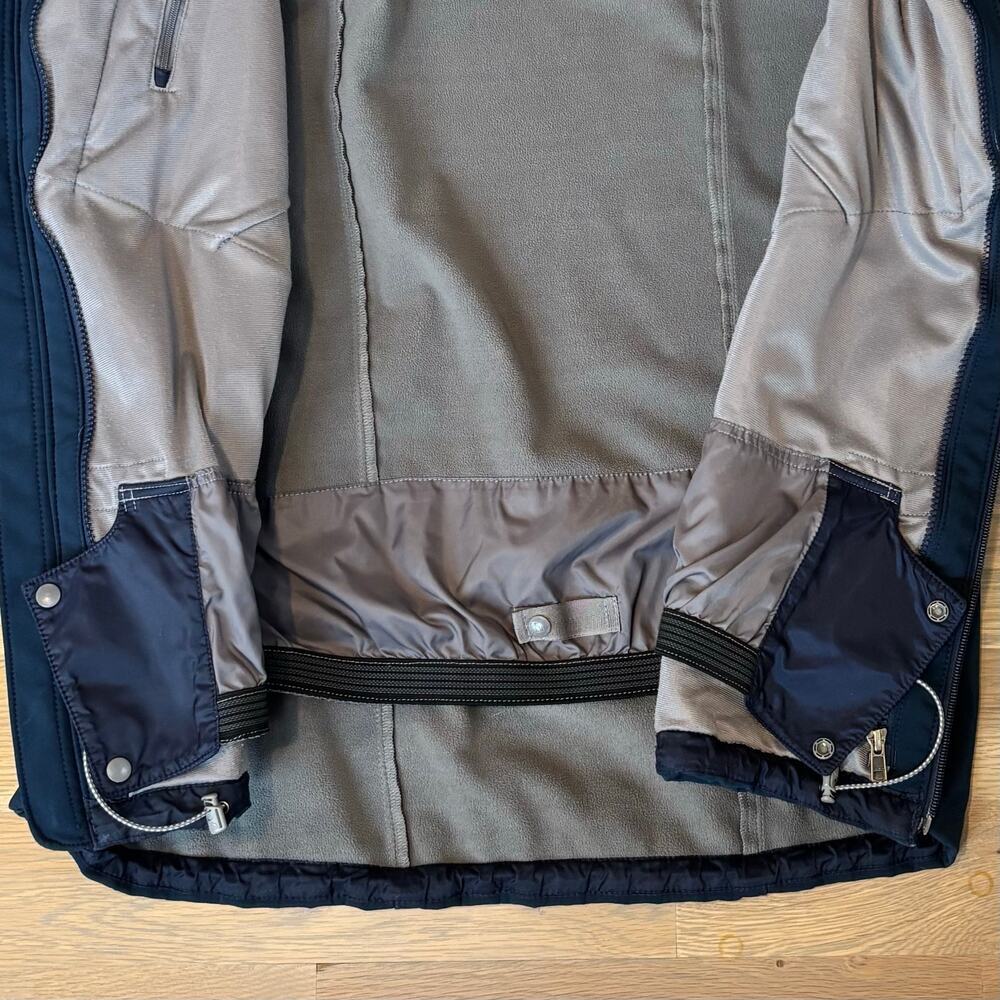 The North Face Storm Peak Triclimate Jacket Shell No Hood Navy Mens Size Large - Picture 10 of 11